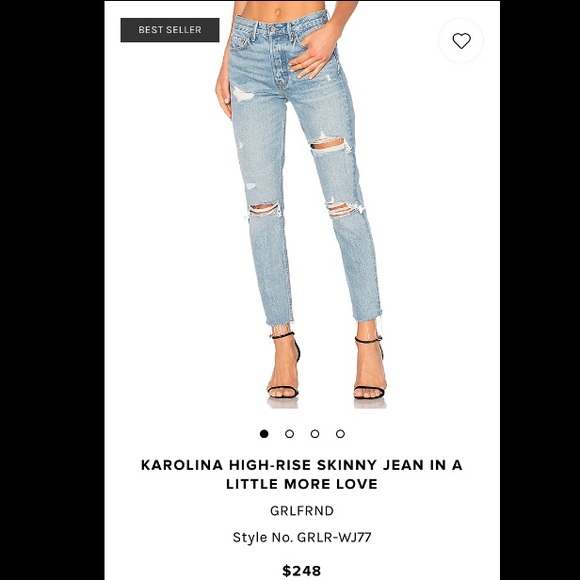grlfrnd jeans sizing